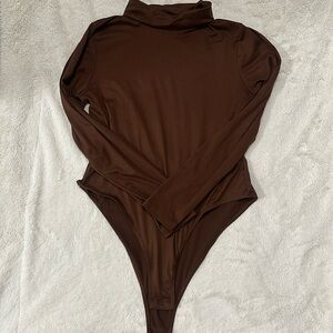 Brown bodysuit size large